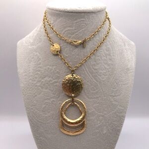 Premier Designs Gold-Tone Pendant Necklace